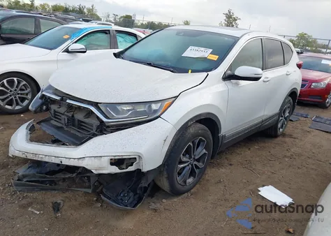 2021 Honda Cr-V Awd Ex-L z USA, uszkodzony, nr VIN 5J6RW2H80ML012708